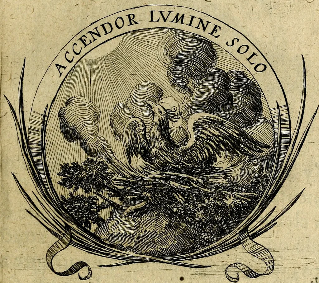 An illustration from Devises heroiqves et morales, 1649, leaf 78