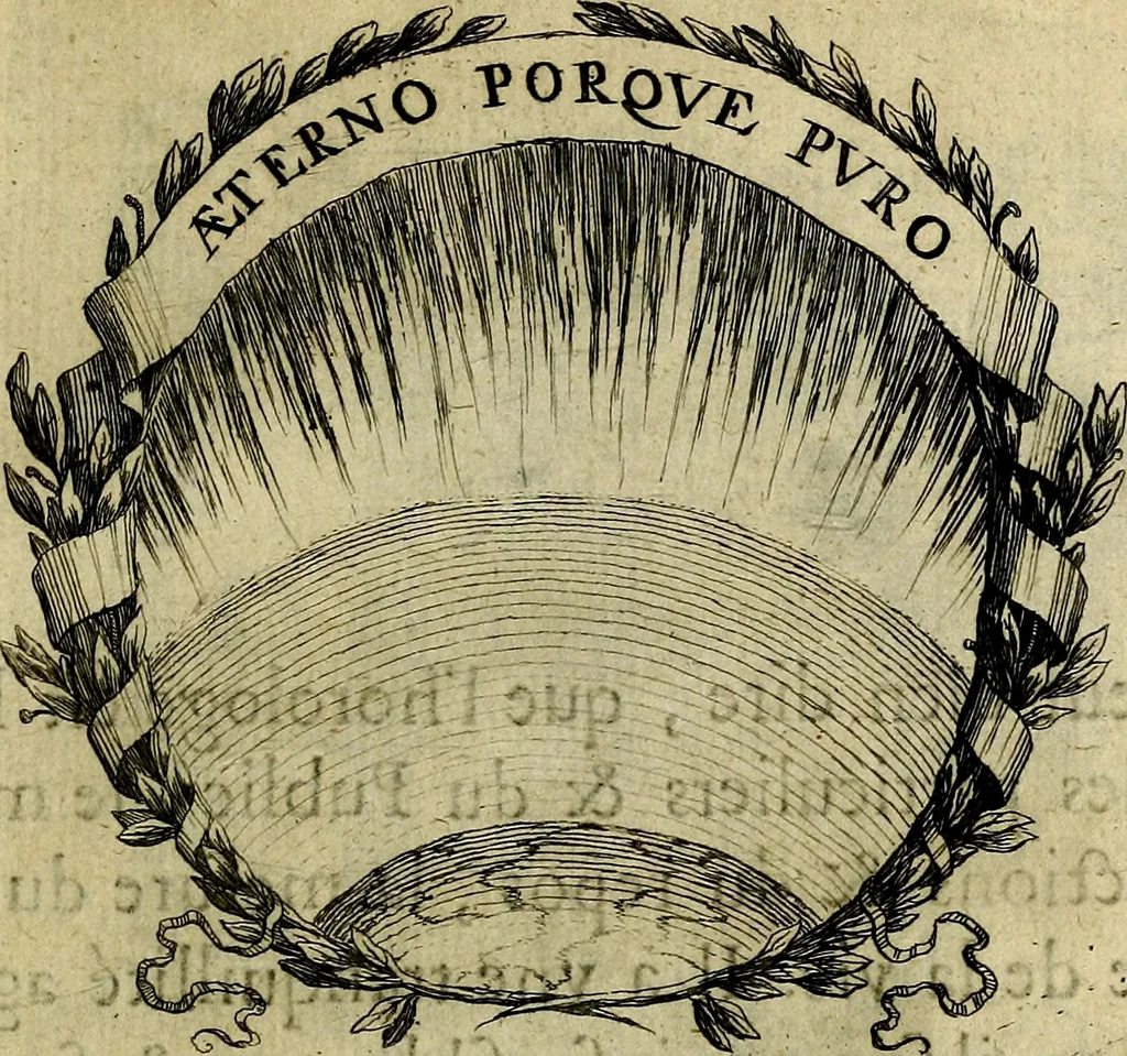 An illustration from Devises heroiqves et morales, 1649, leaf 80