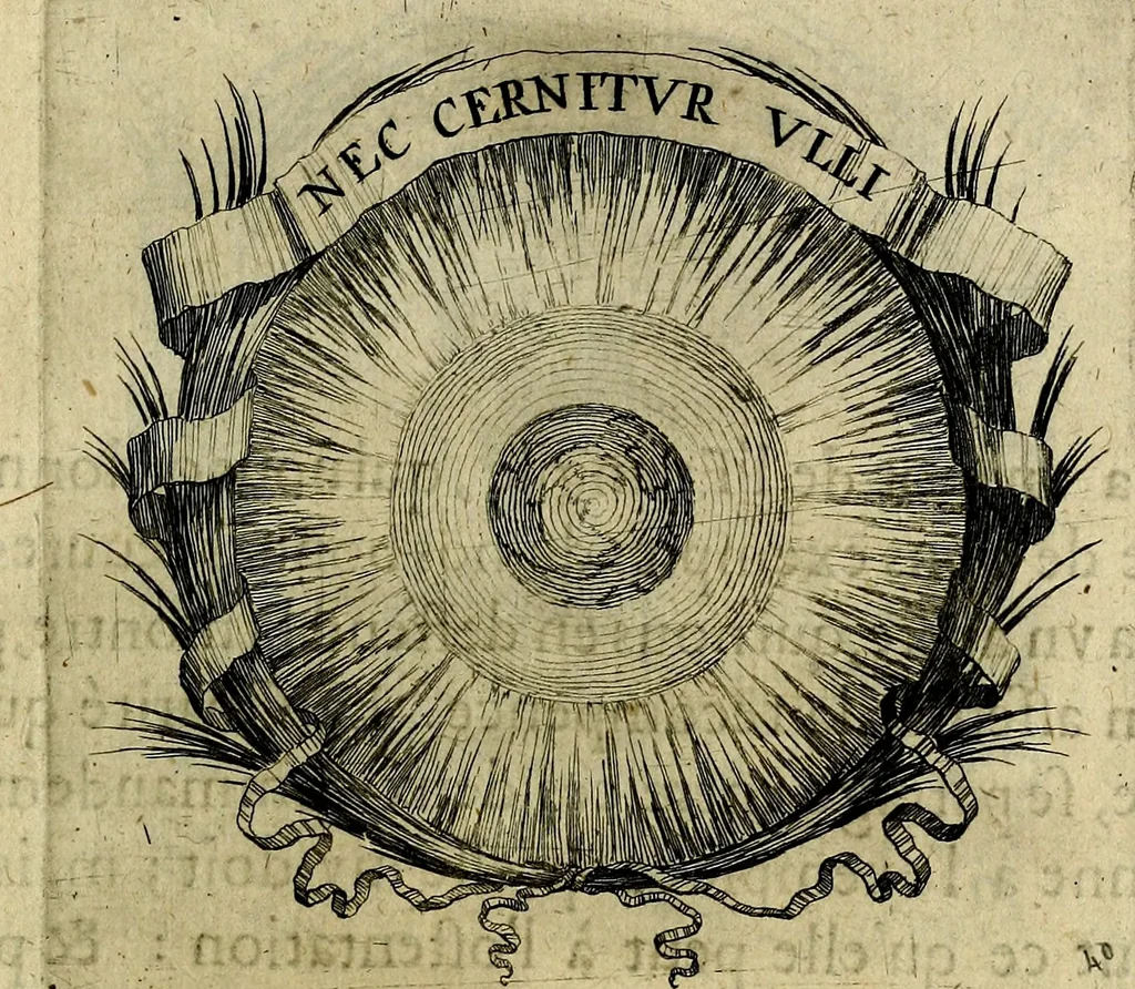 An illustration from Devises heroiqves et morales, 1649, leaf 88
