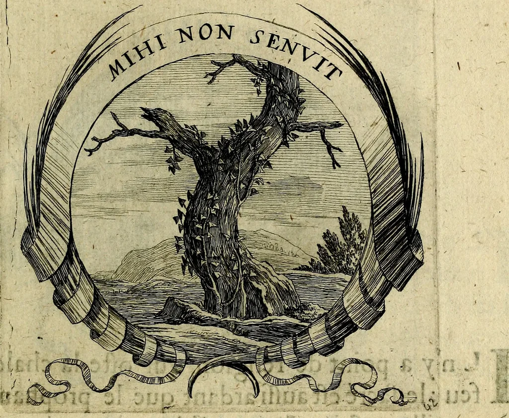 An illustration from Devises heroiqves et morales, 1649, leaf 92