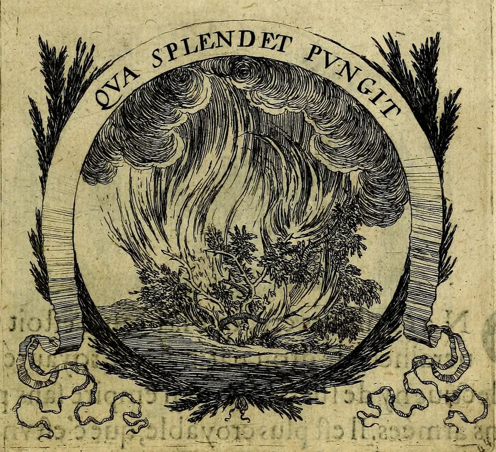 An illustration from Devises heroiqves et morales, 1649, leaf 96