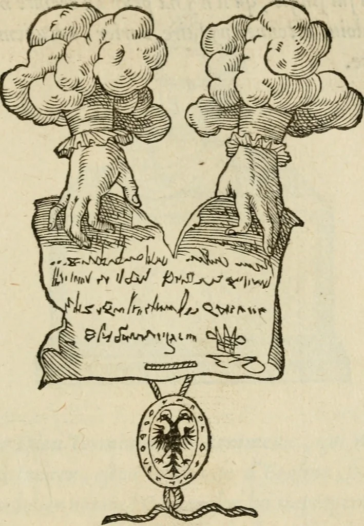 An illustration from Devises heroïqves, 1557, leaf 104