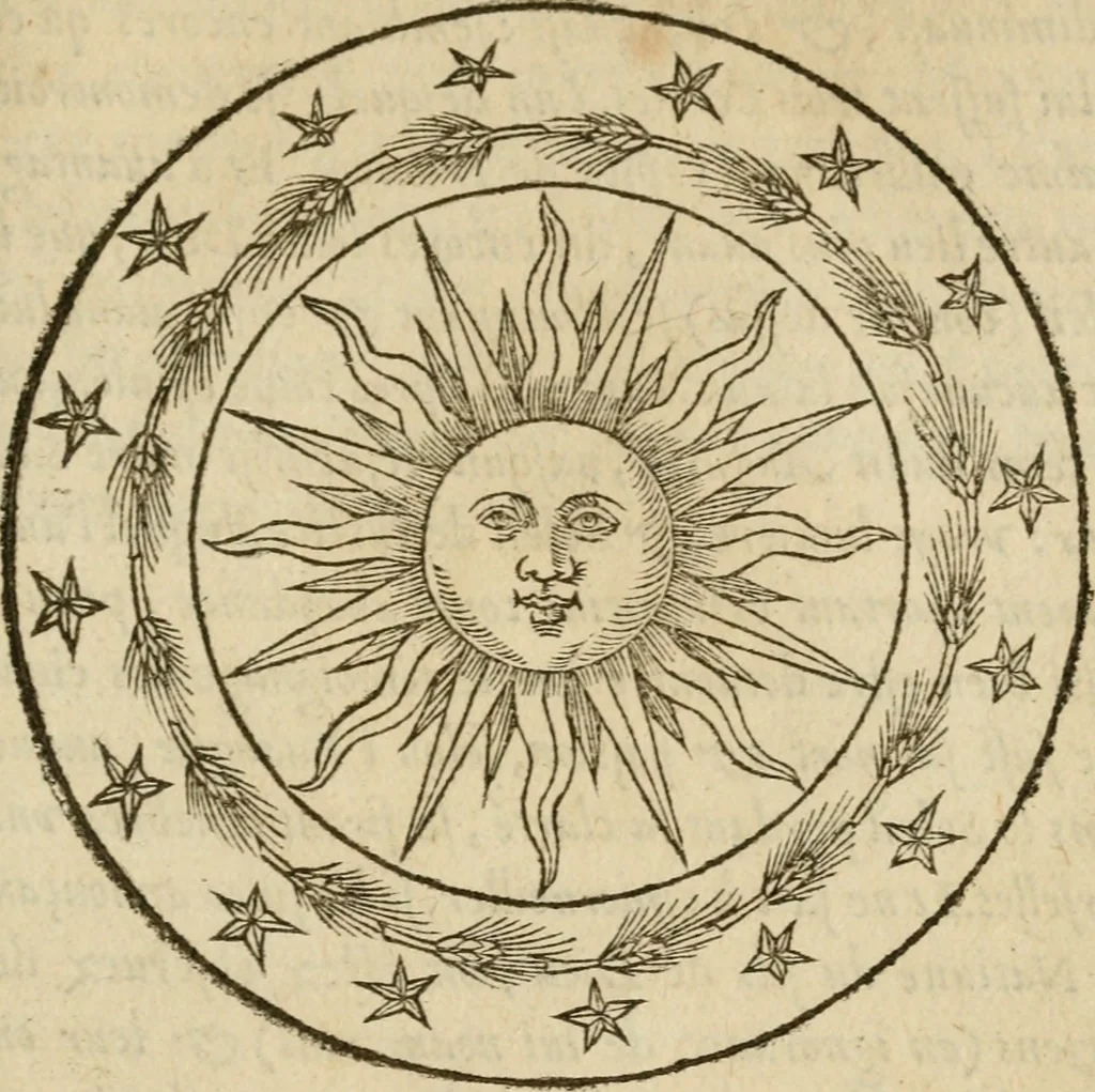 An illustration from Devises heroïqves, 1557, leaf 158