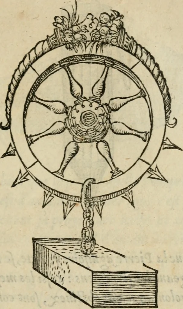 An illustration from Devises heroïqves, 1557, leaf 164