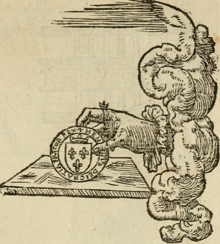 An illustration from Devises heroïqves, 1557, leaf 170