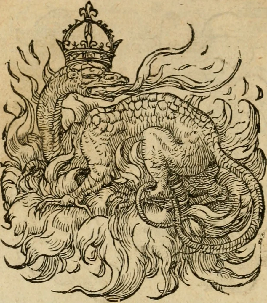 An illustration from Devises heroïqves, 1557, leaf 19