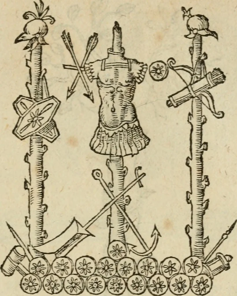 An illustration from Devises heroïqves, 1557, leaf 210