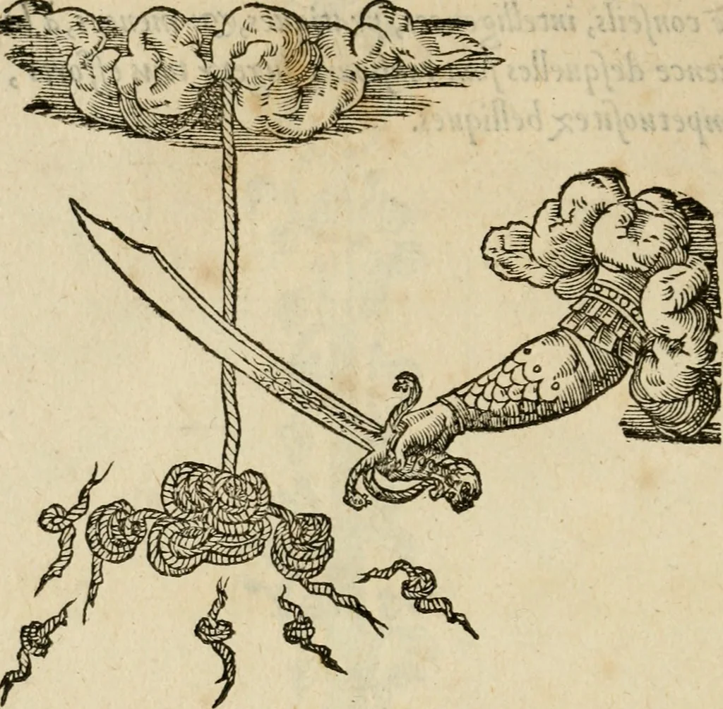 An illustration from Devises heroïqves, 1557, leaf 217