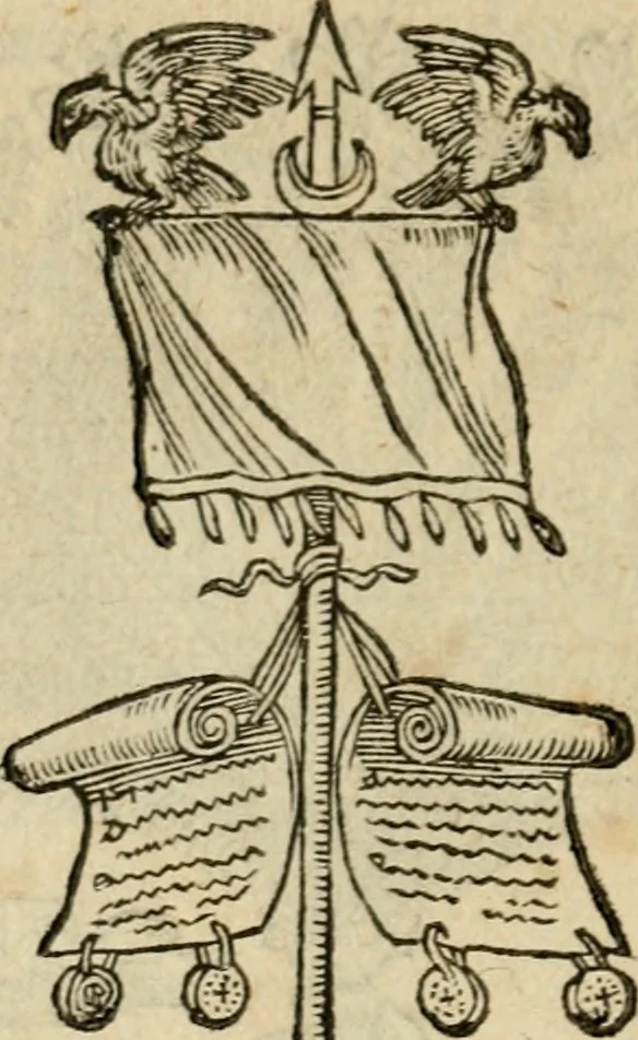 An illustration from Devises heroïqves, 1557, leaf 235