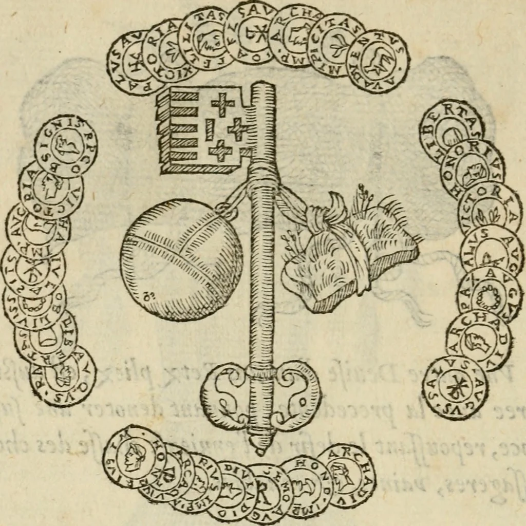 An illustration from Devises heroïqves, 1557, leaf 249