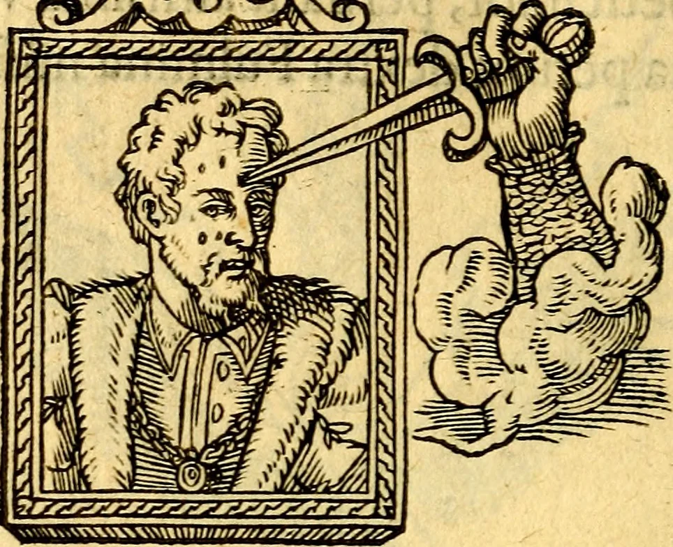 An illustration from Devises heroïqves, 1557, leaf 137