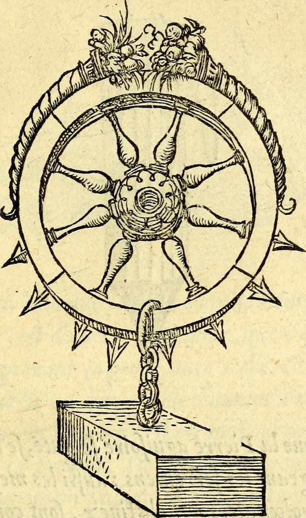 An illustration from Devises heroïqves, 1557, leaf 166
