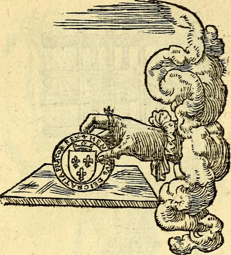 An illustration from Devises heroïqves, 1557, leaf 172