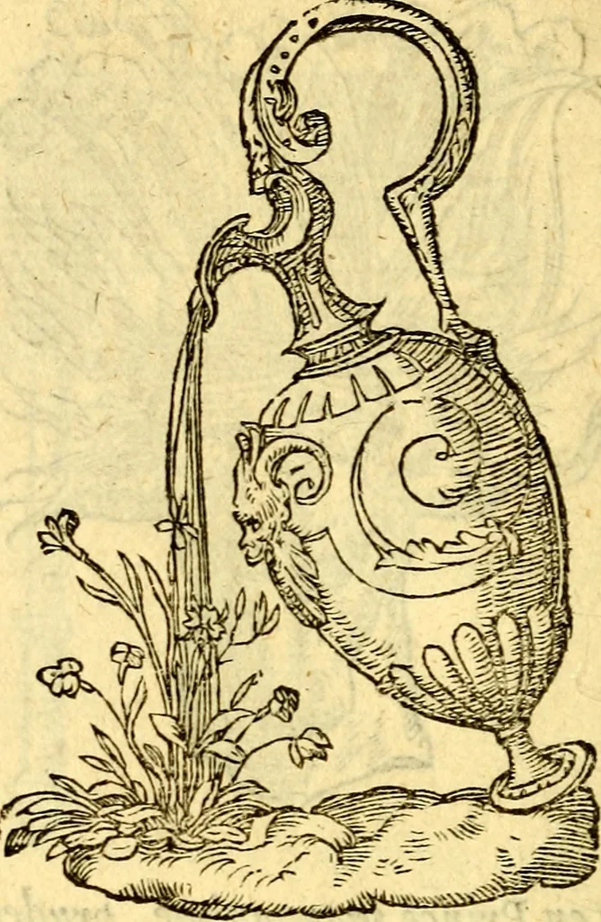 An illustration from Devises heroïqves, 1557, leaf 175