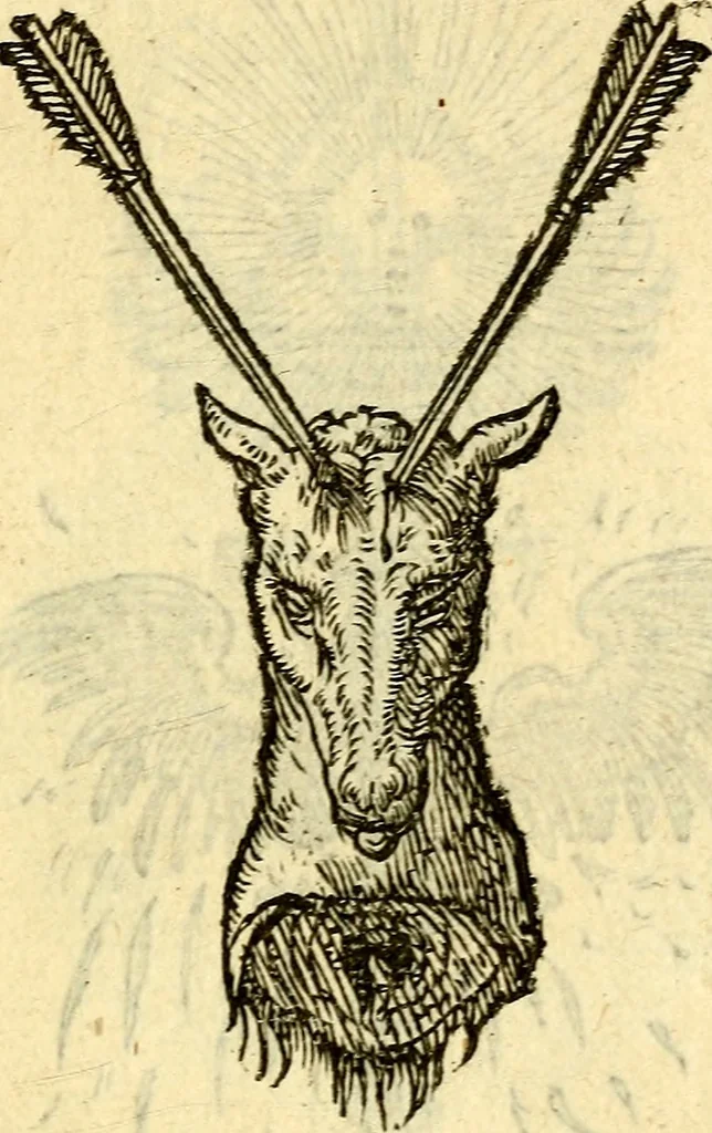 An illustration from Devises heroïqves, 1557, leaf 176