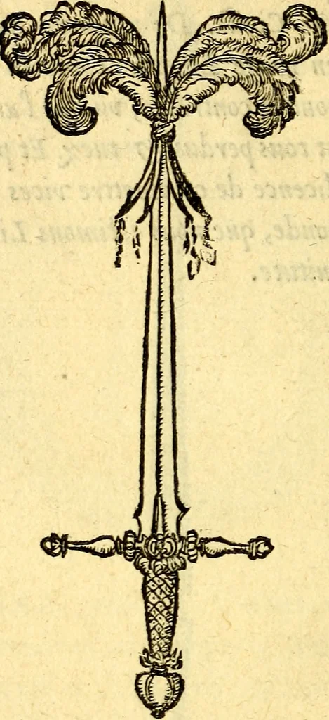 An illustration from Devises heroïqves, 1557, leaf 183