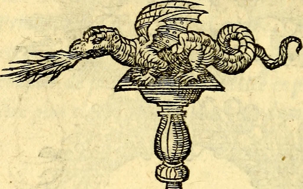 An illustration from Devises heroïqves, 1557, leaf 197