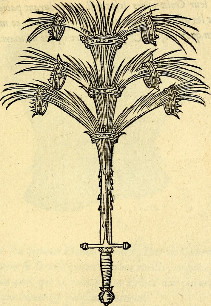 An illustration from Devises heroïqves, 1557, leaf 204
