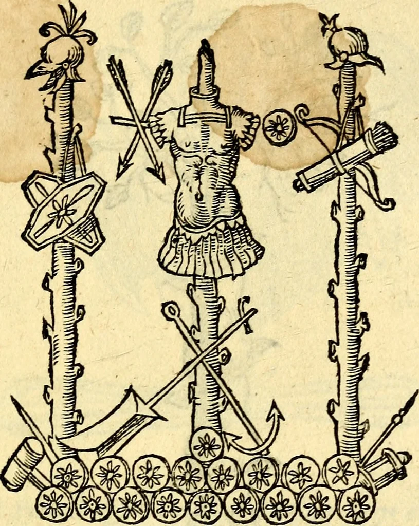 An illustration from Devises heroïqves, 1557, leaf 212