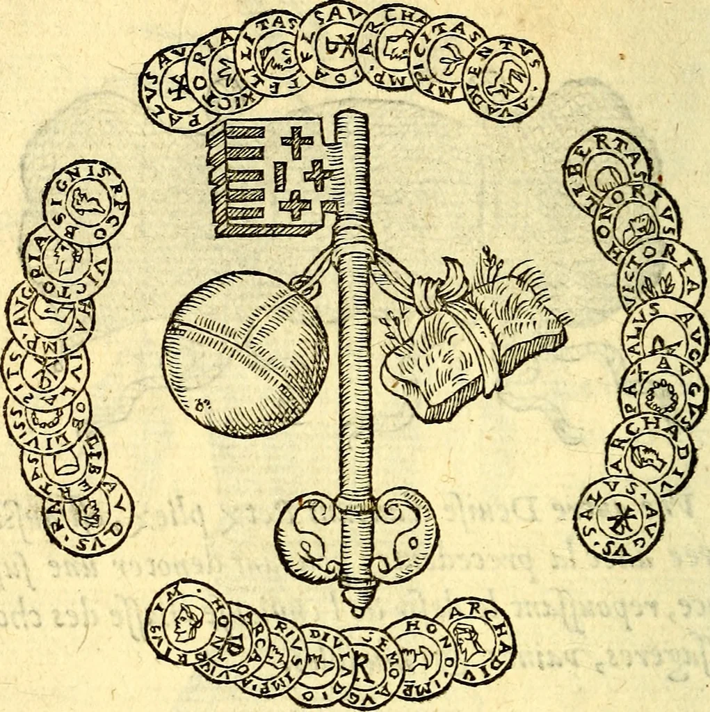 An illustration from Devises heroïqves, 1557, leaf 251