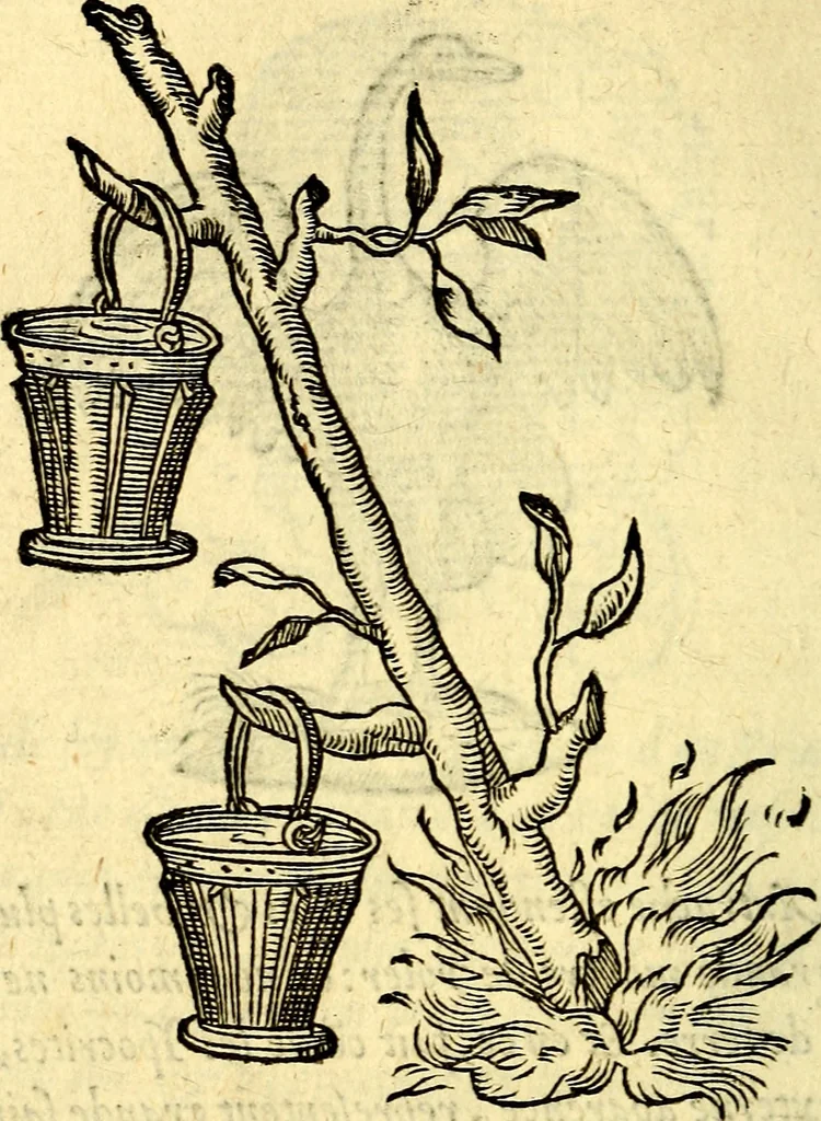 An illustration from Devises heroïqves, 1557, leaf 55