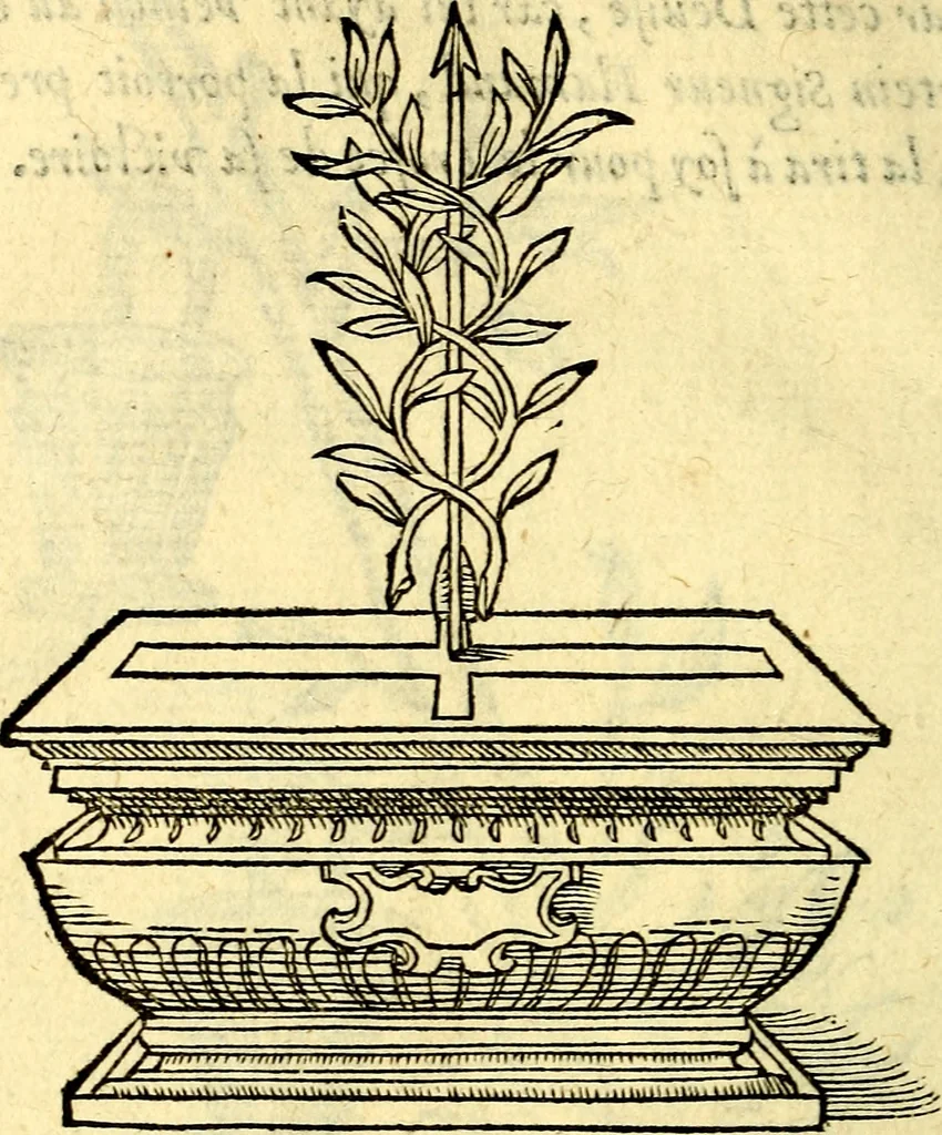 An illustration from Devises heroïqves, 1557, leaf 57