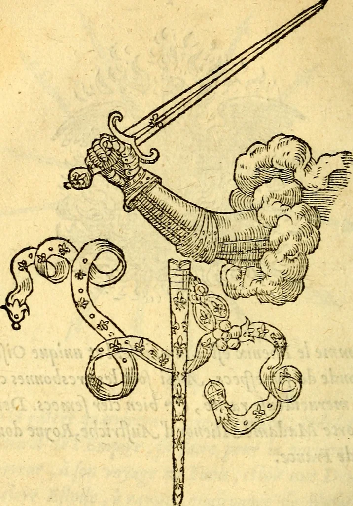 An illustration from Devises heroïqves, 1557, leaf 95