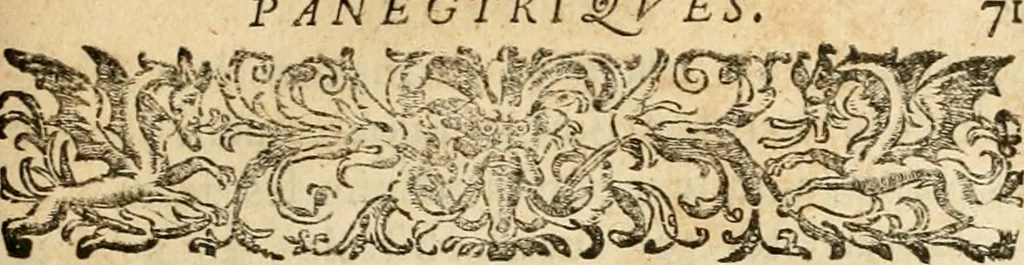 An illustration from Devises panegyriques pour Anne d'Austriche, reine de France, 1667, leaf 106
