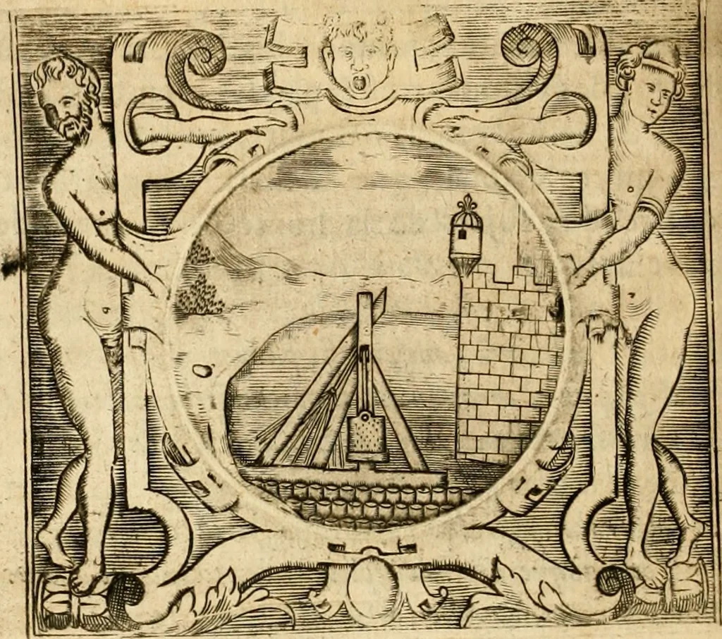 An illustration from Devises panegyriques pour Anne d'Austriche, reine de France, 1667, leaf 201