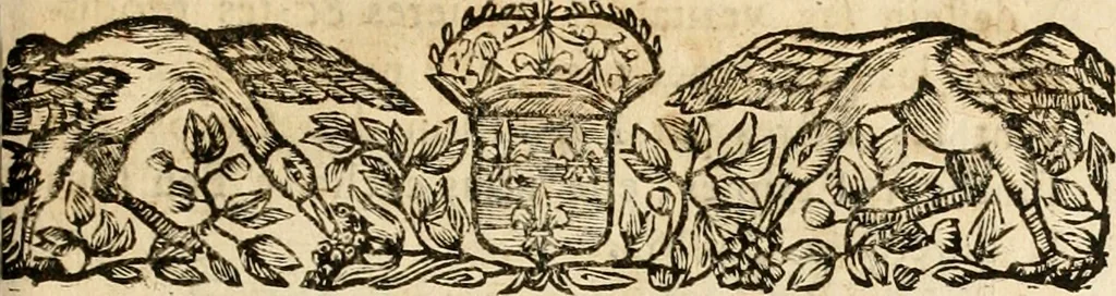 An illustration from Devises panegyriques pour Anne d'Austriche, reine de France, 1667, leaf 250