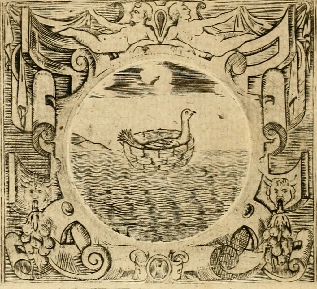 An illustration from Devises panegyriques pour Anne d'Austriche, reine de France, 1667, leaf 305