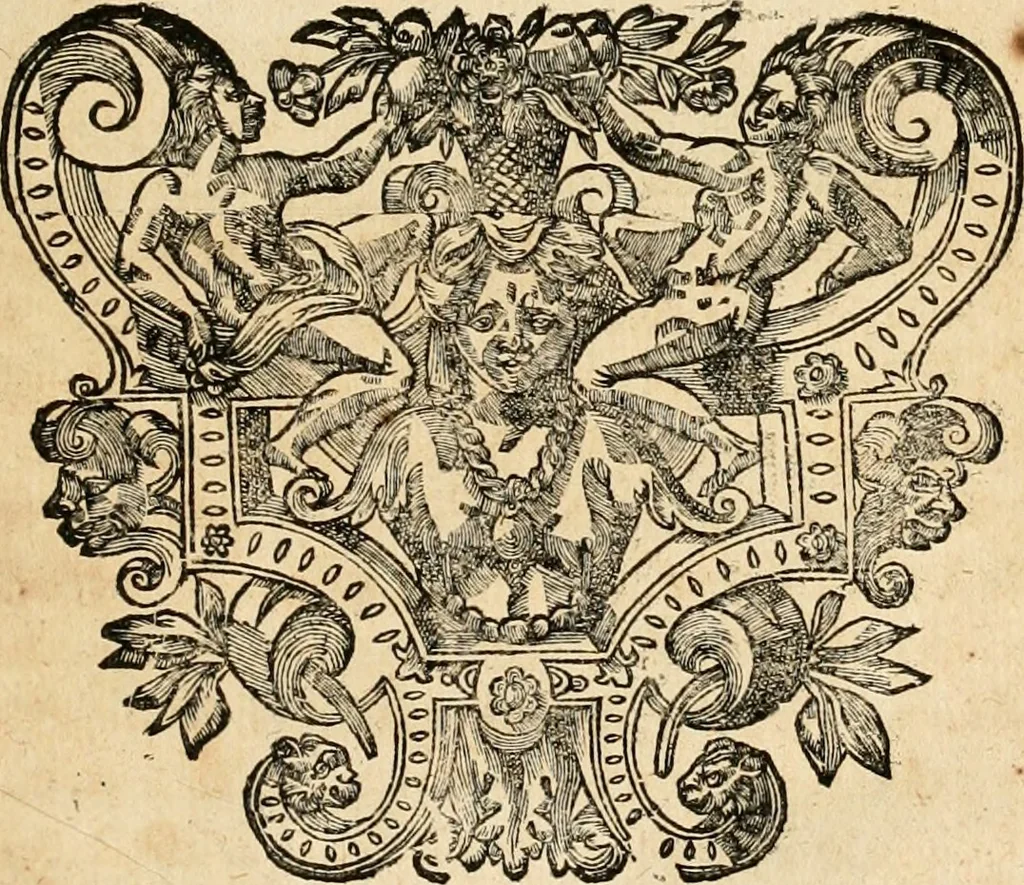 An illustration from Devises panegyriques pour Anne d'Austriche, reine de France, 1667, leaf 50