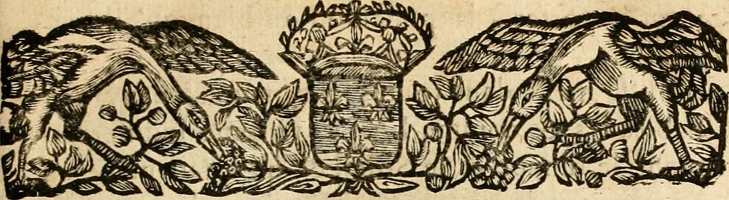 An illustration from Devises panegyriques pour Anne d'Austriche, reine de France, 1667, leaf 72