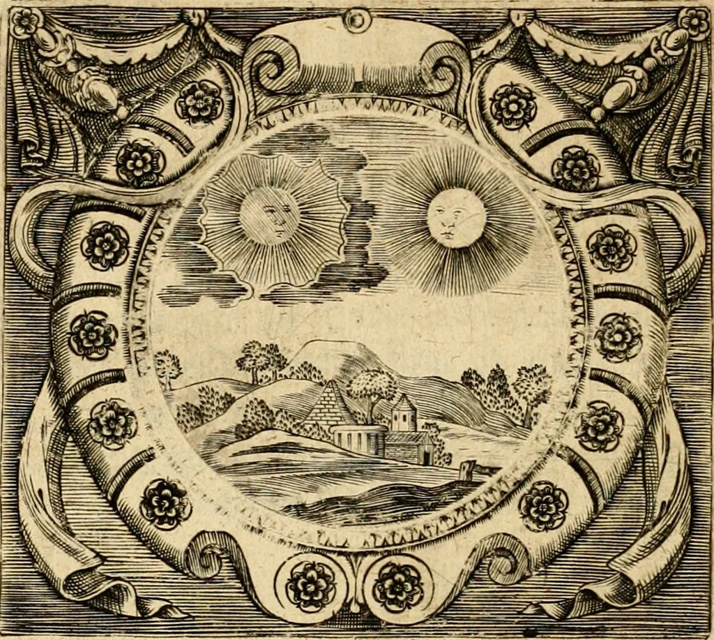 An illustration from Devises panegyriques pour Anne d'Austriche, reine de France, 1667, leaf 79