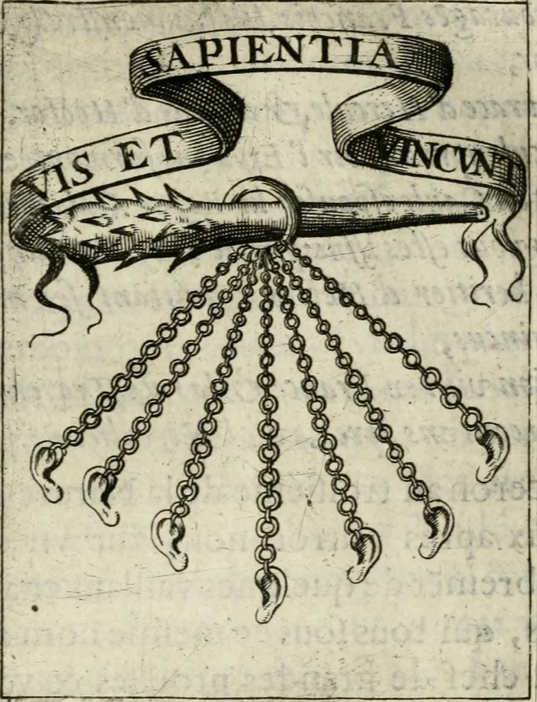 An illustration from Devises royales, 1621, leaf 10
