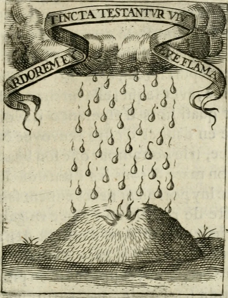 An illustration from Devises royales, 1621, leaf 40