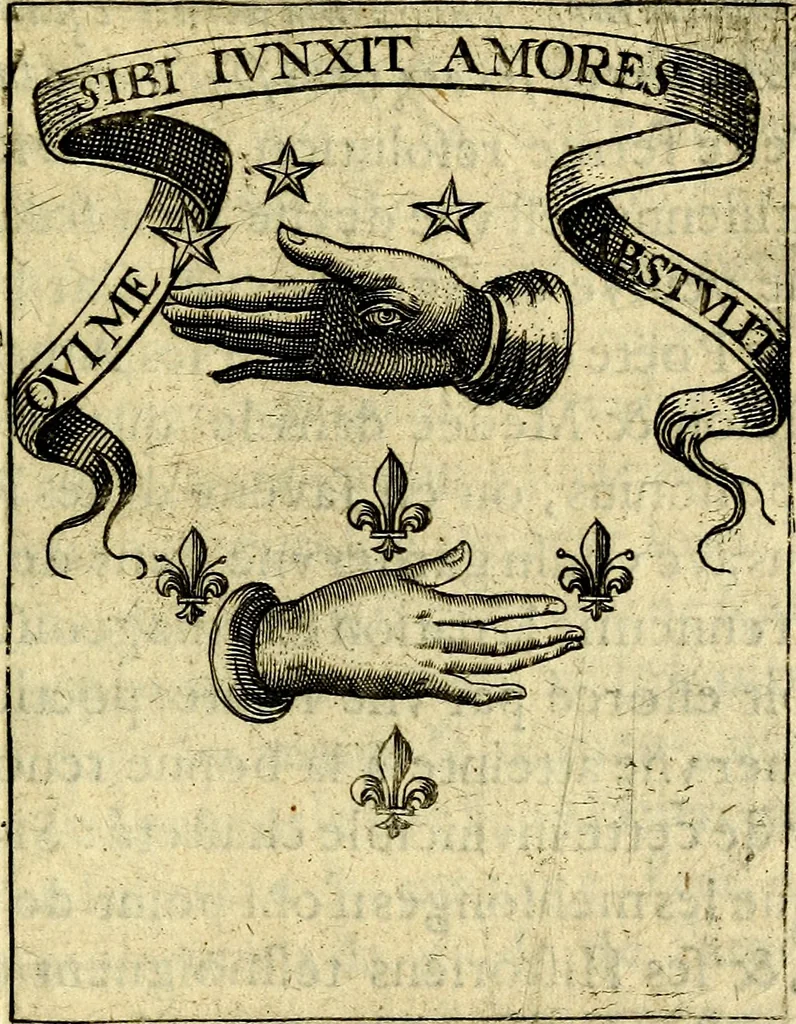 An illustration from Devises royales, 1622, leaf 26