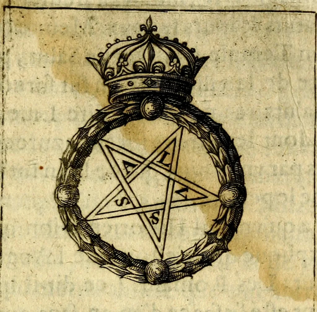 An illustration from Devises royales, 1622, leaf 58