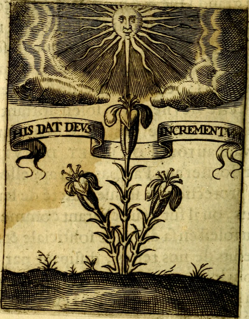 An illustration from Devises royales, 1622, leaf 67