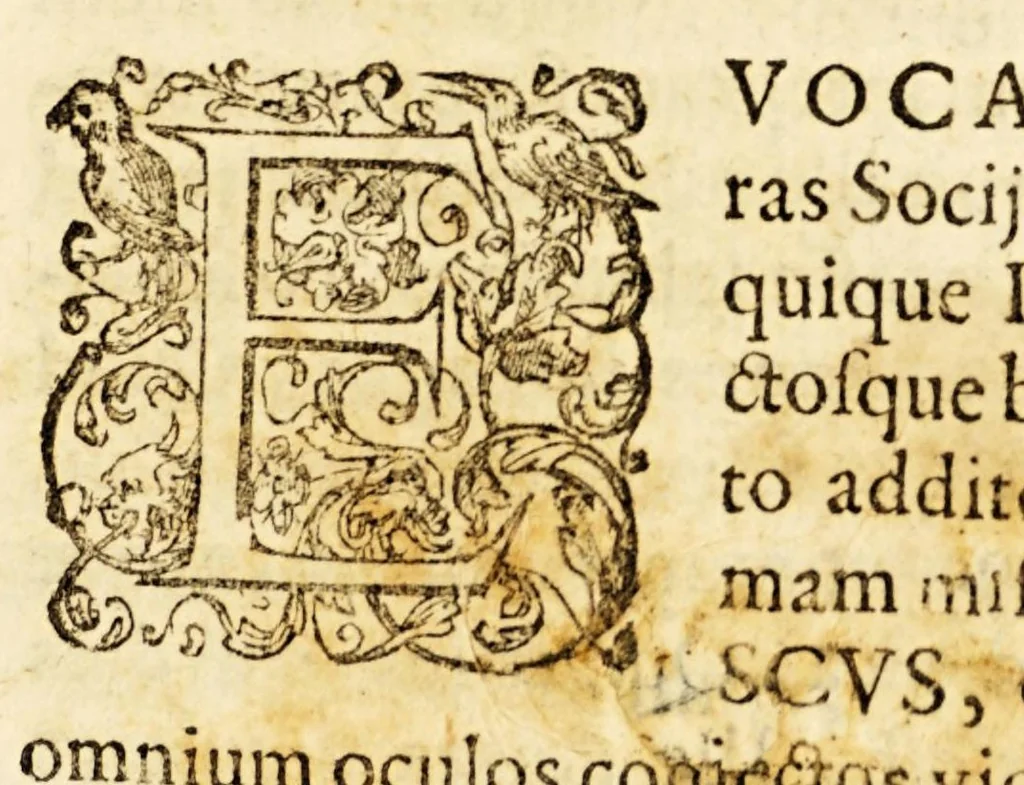 An illustration from De vita Francisci Borgiæ Societatis Iesu praepositi generalis ab Ignatio tertij. libri quattuor., 1596, leaf 109