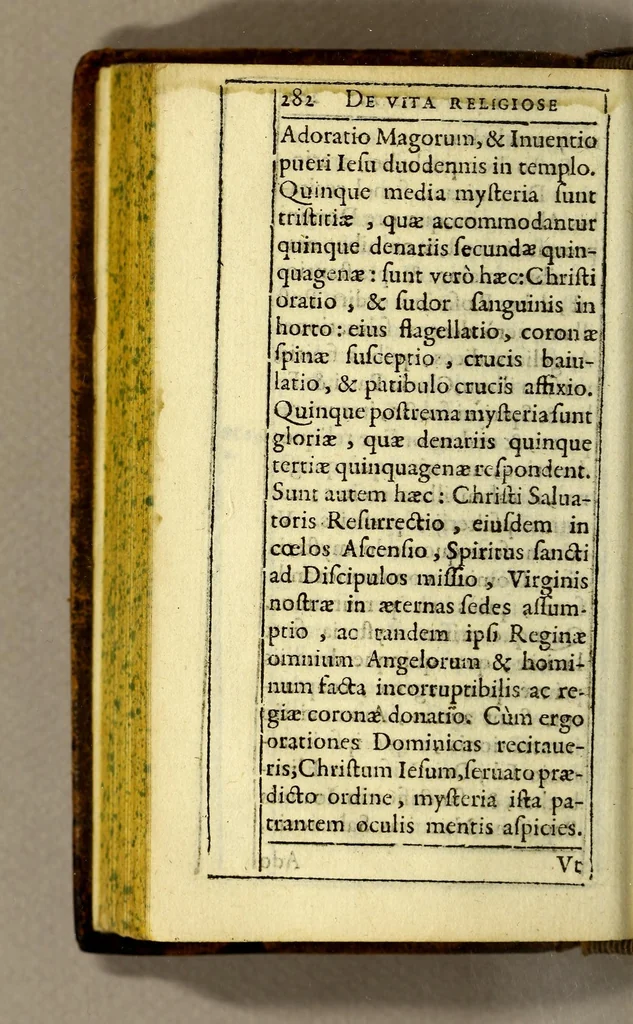 An illustration from De vita religiose instituenda libellus., 1612, leaf 284