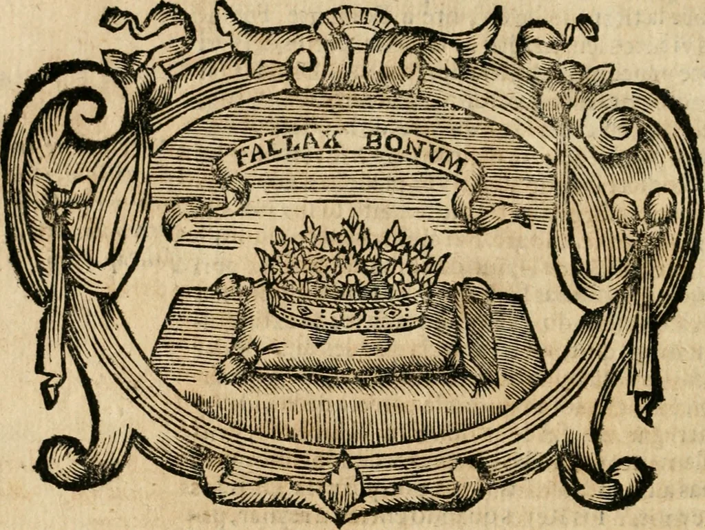 An illustration from Idea de vn principe politico christiano : representada en cien empressas, 1666, leaf 137