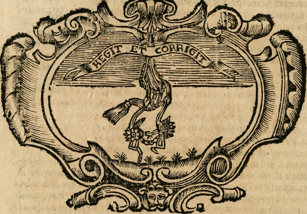 An illustration from Idea de vn principe politico christiano : representada en cien empressas, 1666, leaf 143