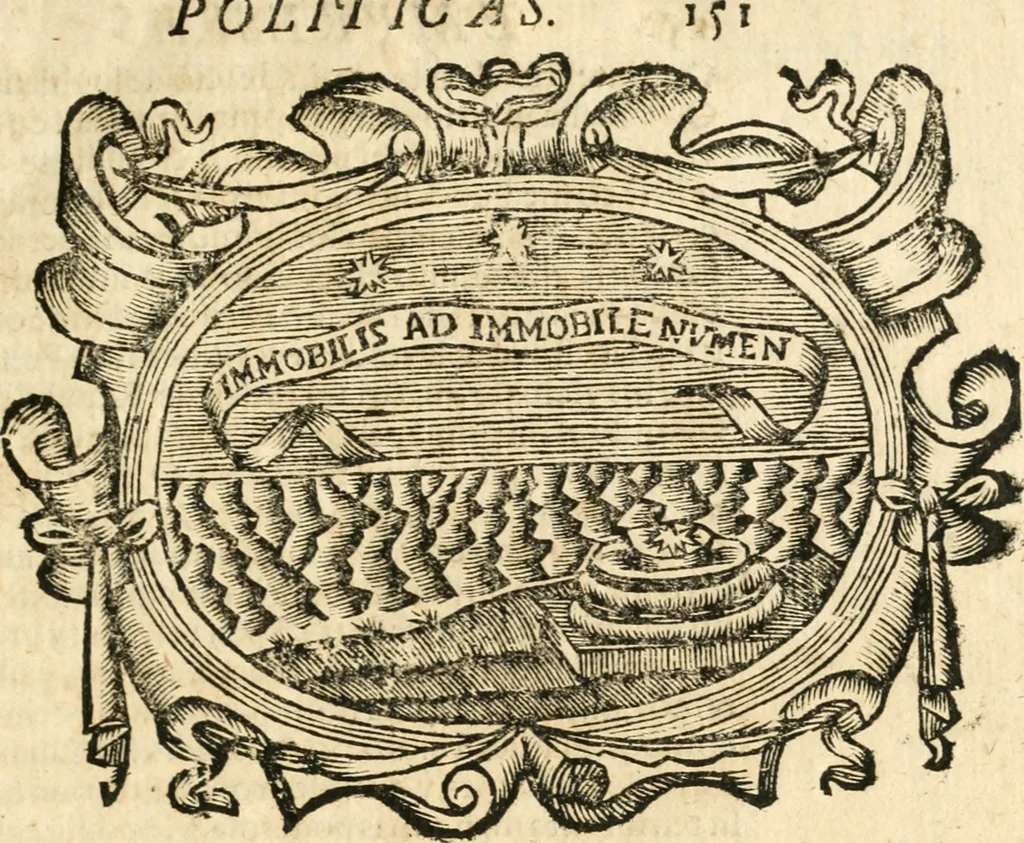 An illustration from Idea de vn principe politico christiano : representada en cien empressas, 1666, leaf 170