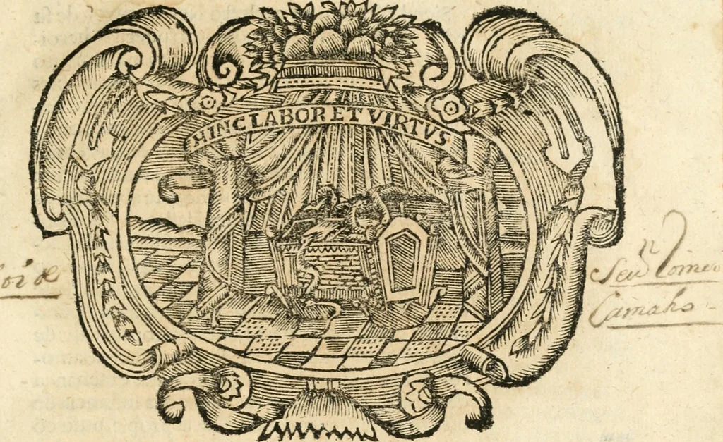 An illustration from Idea de vn principe politico christiano : representada en cien empressas, 1666, leaf 20