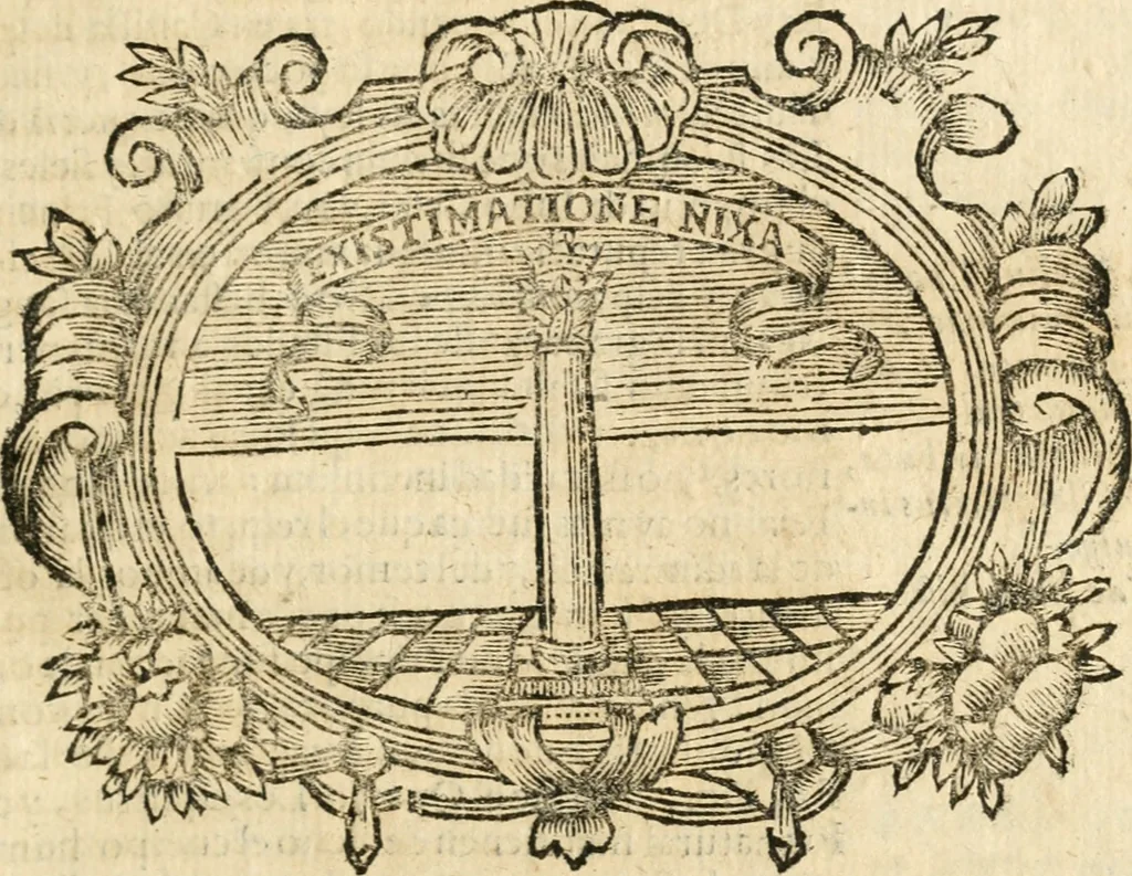 An illustration from Idea de vn principe politico christiano : representada en cien empressas, 1666, leaf 210