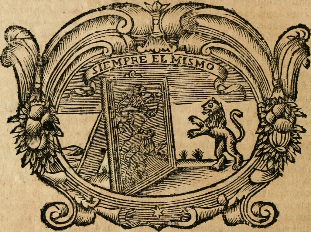 An illustration from Idea de vn principe politico christiano : representada en cien empressas, 1666, leaf 223