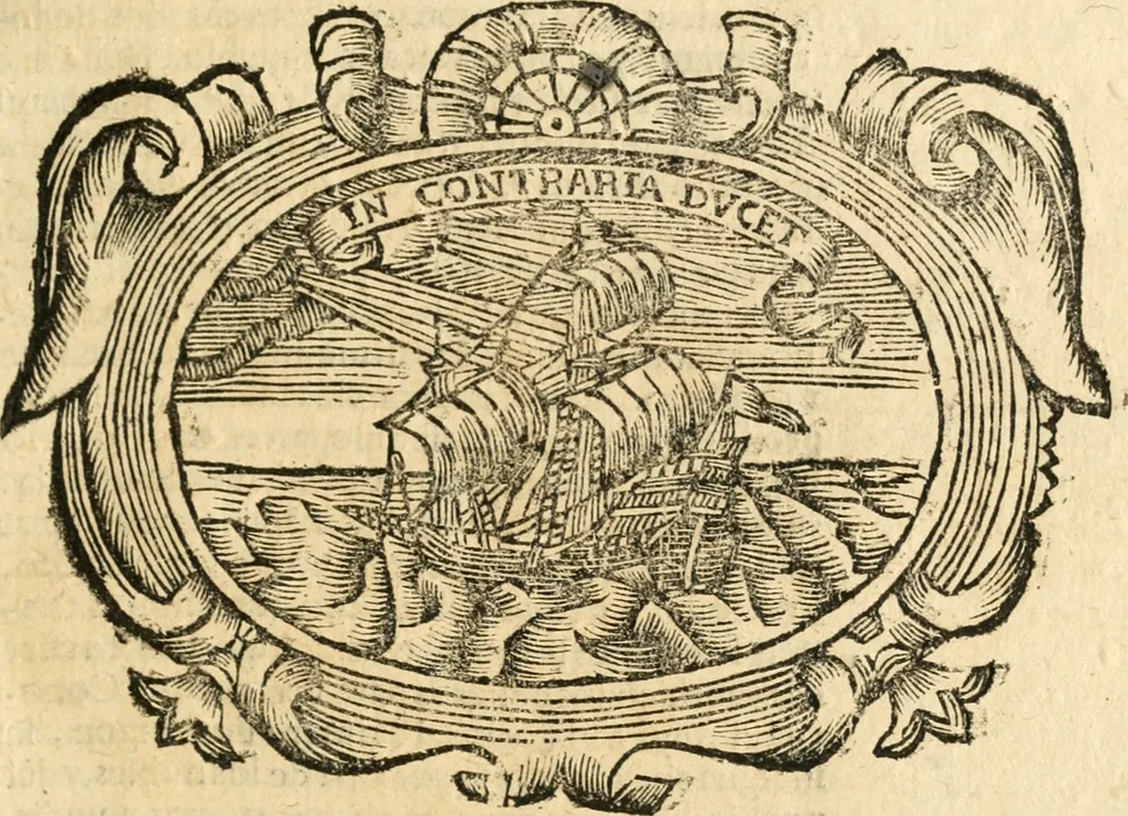 An illustration from Idea de vn principe politico christiano : representada en cien empressas, 1666, leaf 238