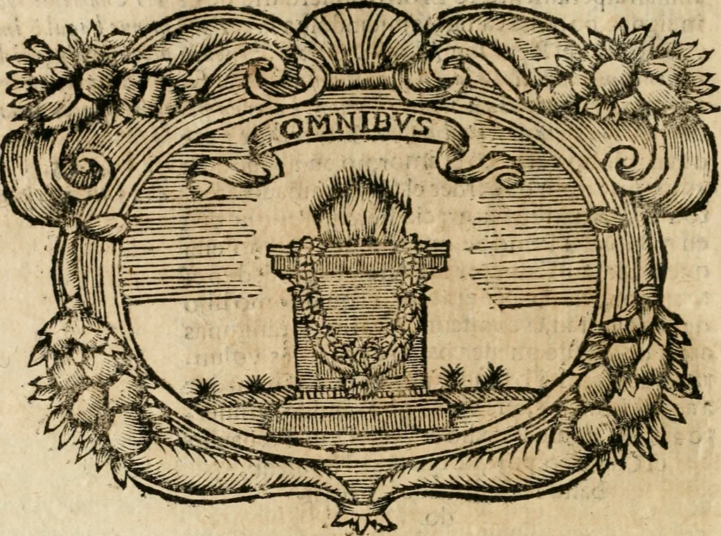 An illustration from Idea de vn principe politico christiano : representada en cien empressas, 1666, leaf 257
