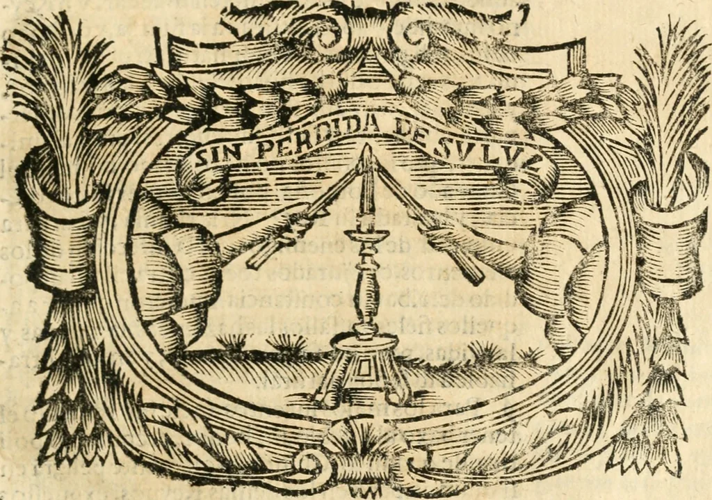 An illustration from Idea de vn principe politico christiano : representada en cien empressas, 1666, leaf 408